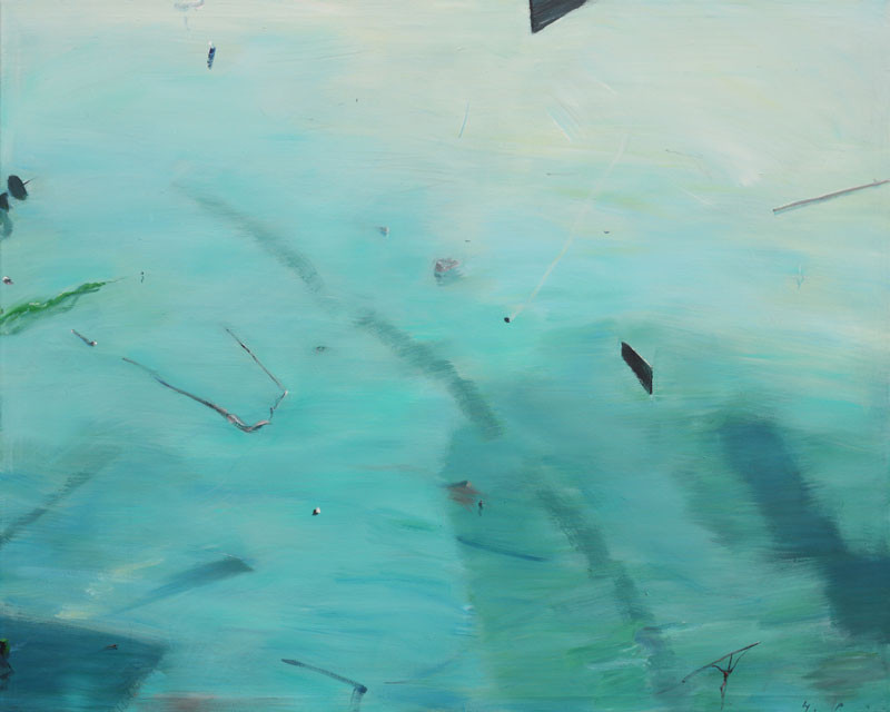 Kreuzigung            |  2016    Ac./Leinw.  160 x 200 cm