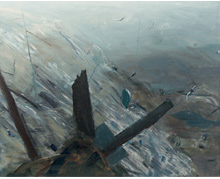 Der Bug    | 1989 Öl/Leinwand 140 x 170 cm