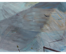 Große Tagebaustufe | 1991 Ac./Leinw. 120 x 160 cm