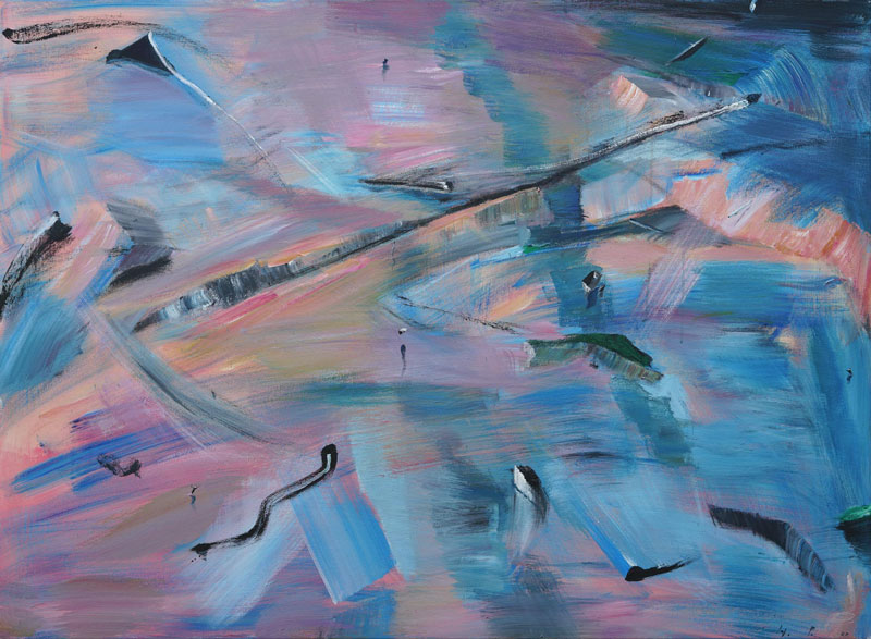 wz 1420            |  2022    Ac/Leinw.  110 x 150 cm