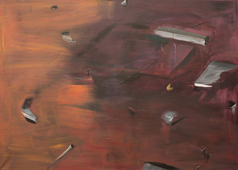 wz 1429            |  2023    Ac/Leinw.  100 x 140 cm