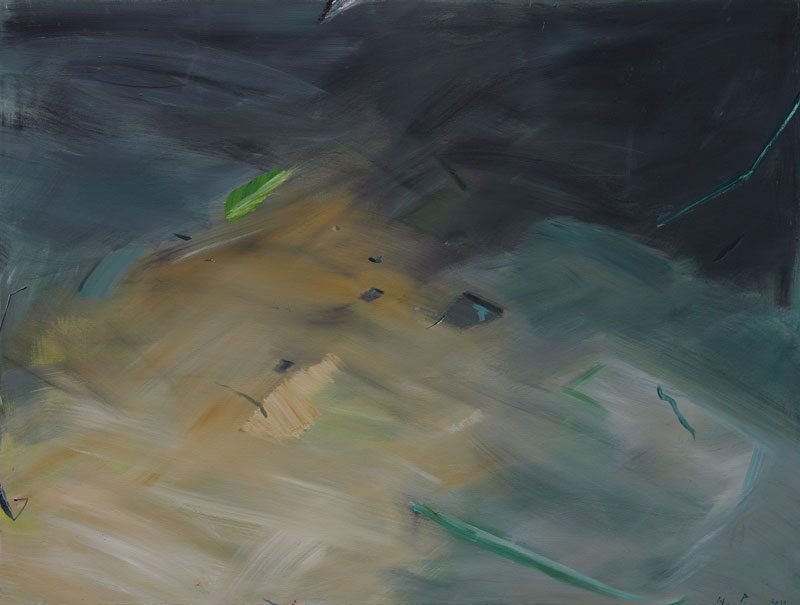 Erinnerung            |  2011    Ac./Leinw.  120 x 160 cm