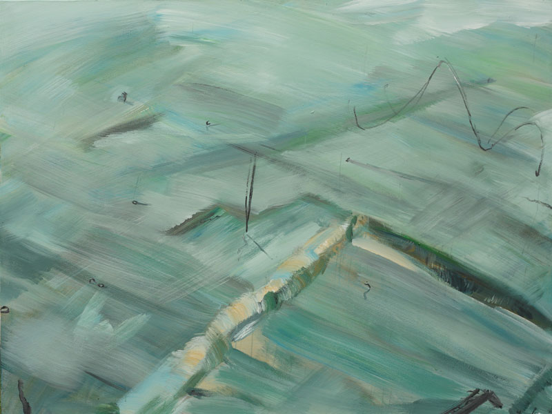 Plateau kristallin            |  2013    Ac./Leinw.  150 x 200 cm