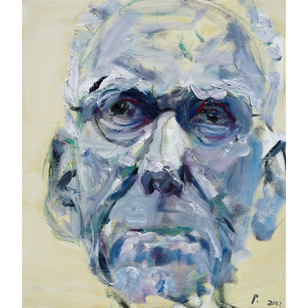 Selbst            |  2022    Ac./Leinw.  70 x 60 cm