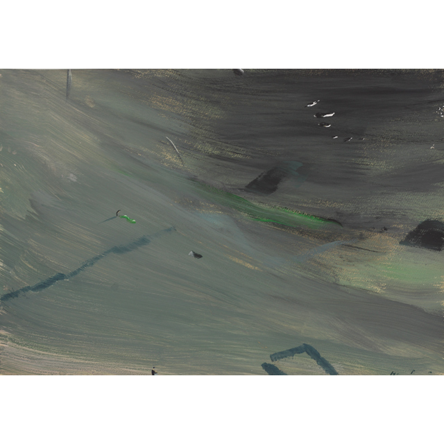 II 340            |  2016    Acryl/Papier  39 x 55 cm