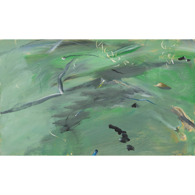 II 361            |  2016    Acryl/Papier  45 x 75 cm