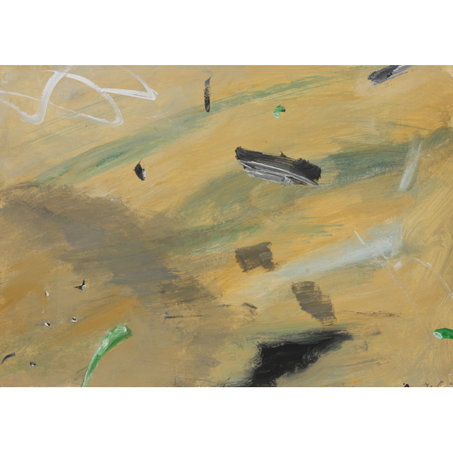 II 365            |  2016    Acryl/Papier  38 x 53,5 cm